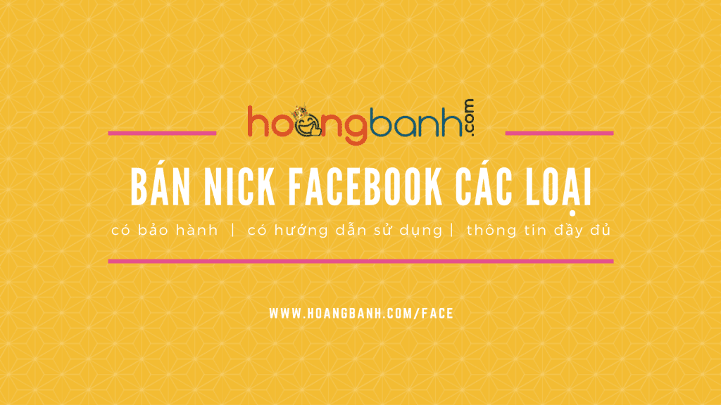 bán nick facebook các loai 1 Blog Hoàng Bảnh