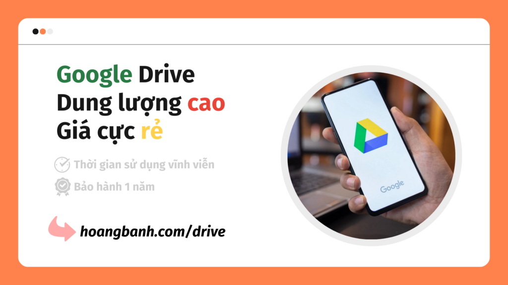 tai khoan google drive dung luong cao Blog Hoàng Bảnh