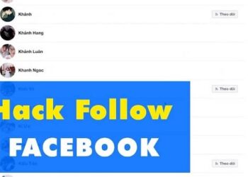 Mẹo hay với cách hack follow facebook trên điện thoại cực hay