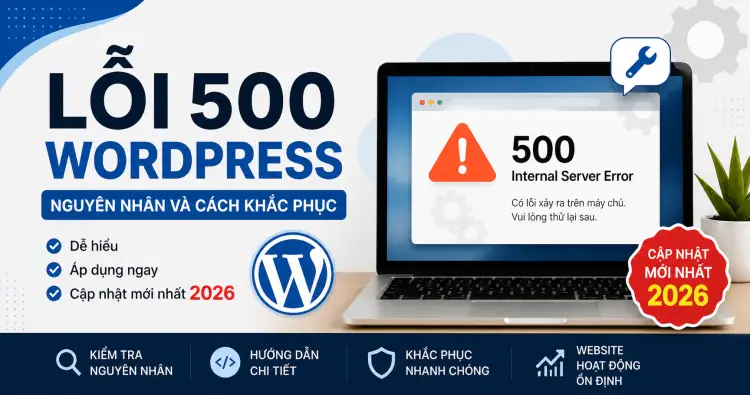 Loi 500 Internal Server Error WordPress Loi 500 Internal Server Error WordPress Blog Hoàng Bảnh